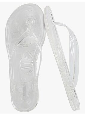Clear Jelly Flip Flop Sandals - Transparent Women’s Sandals